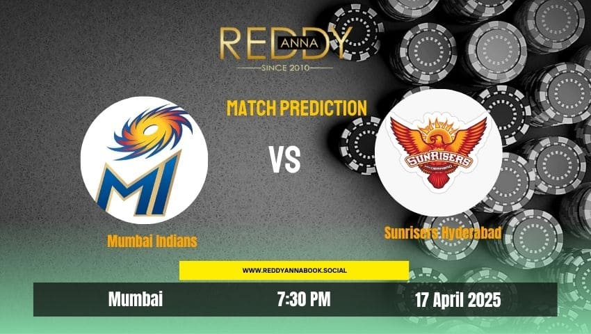 You are currently viewing IPL 2025 Match 33: MI vs SRH | Head-to-Head, Playing 11, Pitch Report, and Live Streaming | Reddy Anna Match Preview