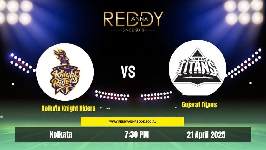 You are currently viewing KKR vs GT IPL 2025 Match 39 Reddy Anna Prediction 