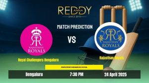 Read more about the article RCB vs RR Predicted Playing 11 – IPL 2025 Match 42 | Reddy Anna Prediction