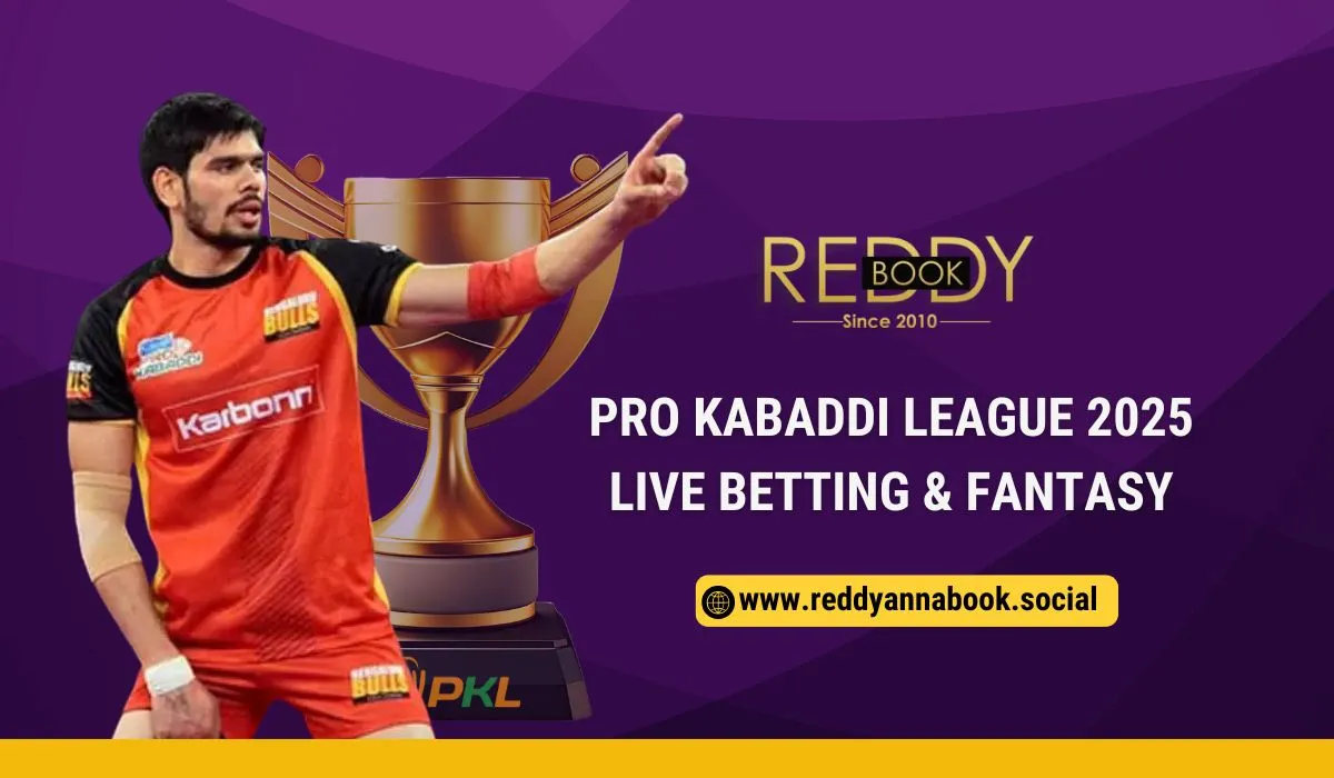 You are currently viewing Pro Kabaddi League 2025 Live Betting & Fantasy with Reddy Anna Book