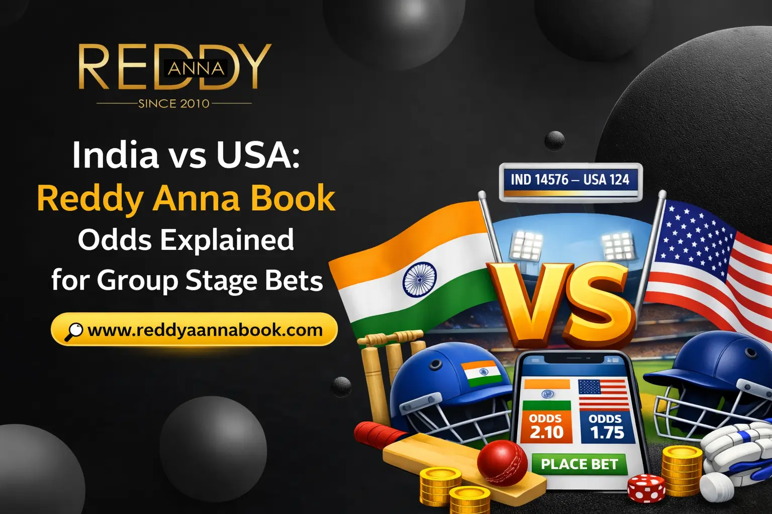 You are currently viewing India vs USA: Reddy Anna Book Odds Explained for Group Stage Bets